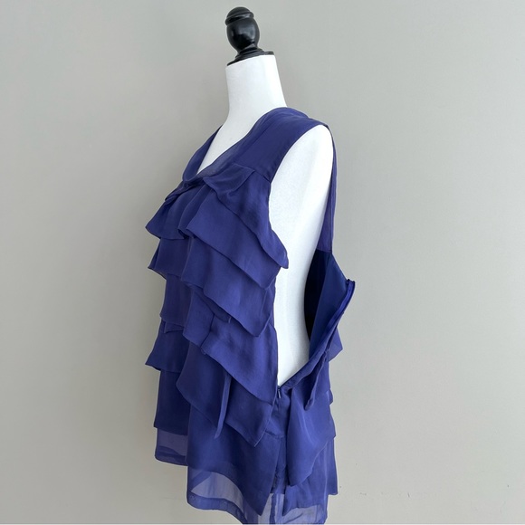 Vero Moda royal blue blouse - Picture 7 of 8